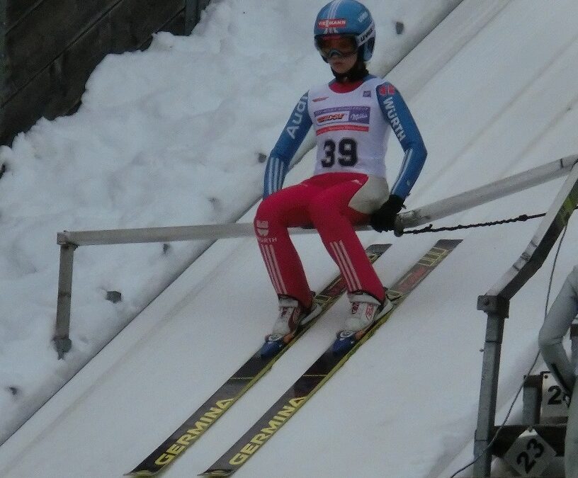 Pauline Laue mit persönlicher Bestweite | 3. Station des DSV Milka Schülercups