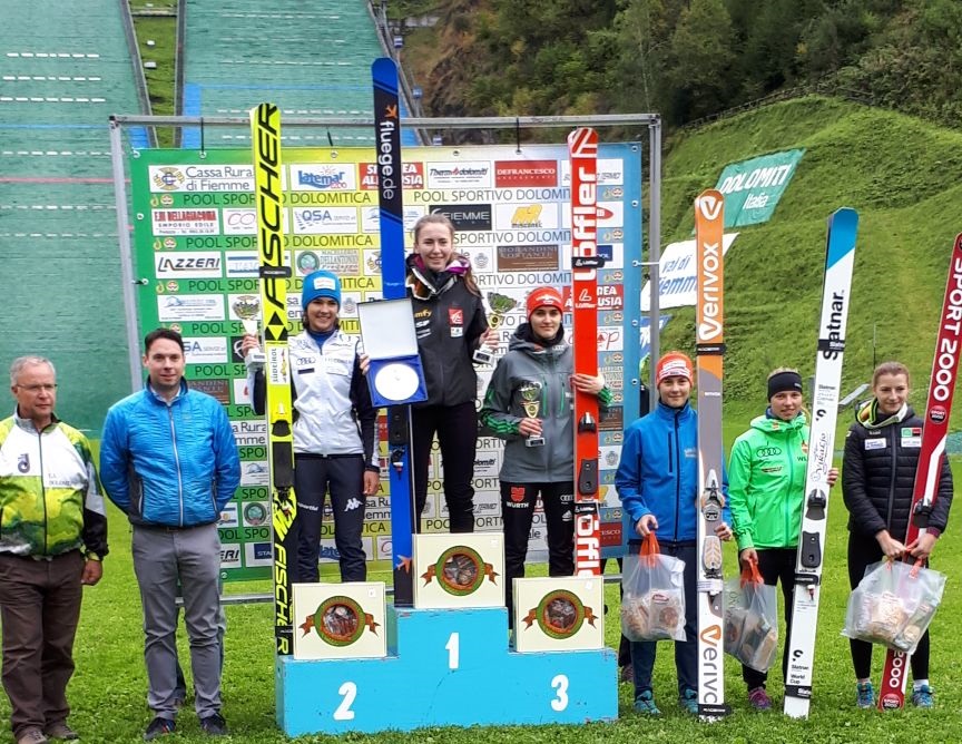 Josephin Laue überzeugt beim Alpencup in Predazzo