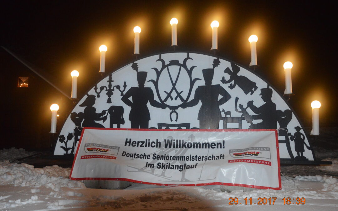 Neuer Termin für die Deutsche Seniorenmeisterschaft im Skilanglauf 2018