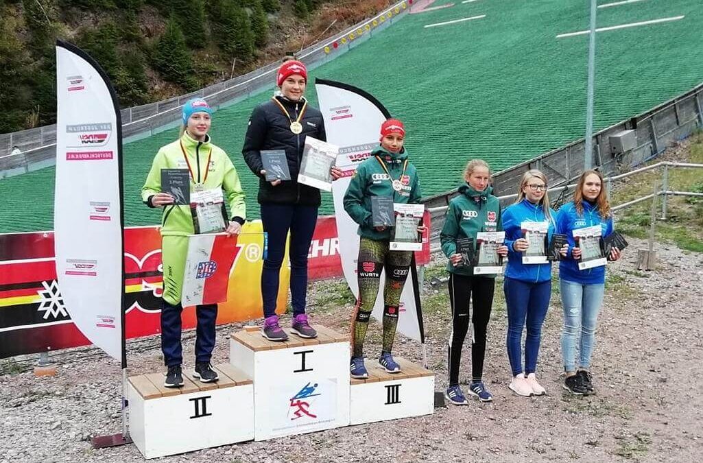 Josephin Laue gewinnt zum Auftakt des Deutschlandpokals in Oberhof